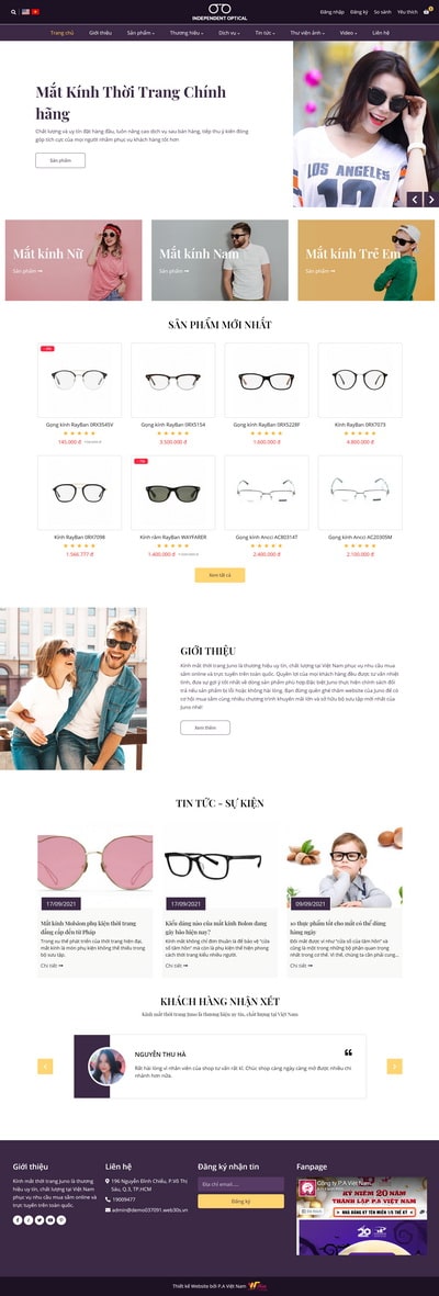 Thời trang mắt kính